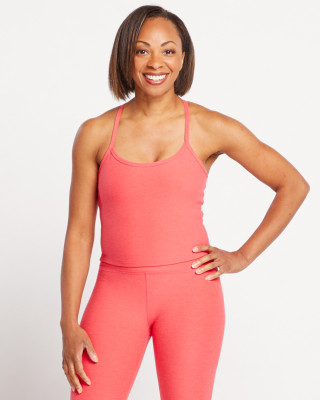 Coral Racerback Bra Top - BEYOND YOGA