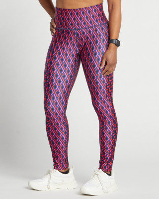 Geo Hi Shine Legging - TEREZ