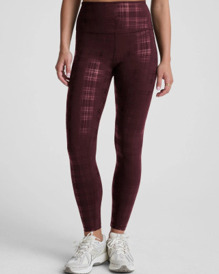 Shiny Plaid Legging - BEYOND YOGA